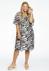 Dress A-line AFRA - ecru - #1