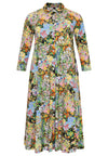 Blouse-dress FLOWERY - black - #4