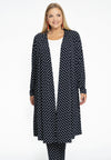 Cardigan pleated POLKADOT - blue - #2