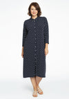 Blouse midi POLKADOT - blue - #1