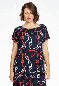 Shirt wide NAUTIQUE - blue - #2