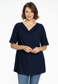 Tunic flare waterfall CHAINS - blue - #2