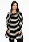 Tunic wide bottom BRETON - black - #1