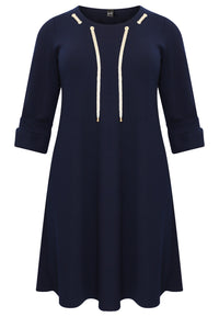 Dress A-line BUBLÉ - blue - #4