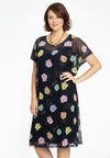 Dress wide BEAUTY - black - #2