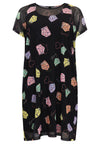 Dress wide BEAUTY - black - #4
