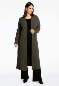 Lang vest DIAGONAL - green - #2