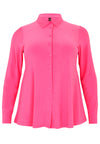 Blouse short A-line DOLCE - pink - #3