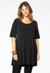 Tunic wide bottom DOLCE - black