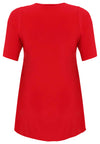 Tunic wide bottom DOLCE - red - #5