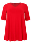 Tunic Swing short sleeve DOLCE - red - #4