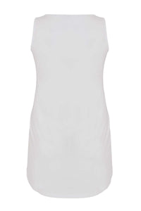 Singlet long VISCOSE - white - #2