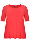 T-shirt A-line DOLCE - red - #4