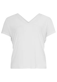 T-shirt v-neck DOLCE - white - #4