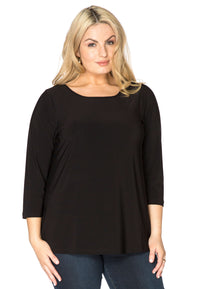 Shirt 3/4 sleeves DOLCE - black - #1