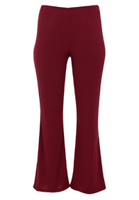 Trousers bootleg DOLCE - dark red - #5