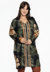 Tunic wide straight ROSELLE - black - #2