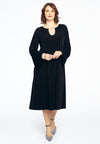 Dress A-line with chain DOLCE - black - #2