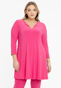 Tunic wide bottom DOLCE - pink - #2