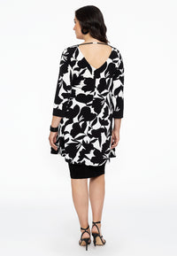 Tunic wide bottom VITTORIA - white - #3