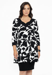 Tunic wide bottom VITTORIA - white - #2
