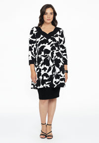 Tunic wide bottom VITTORIA - white - #1