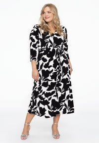 Wrap dress VITTORIA - white - #1