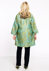 Jacket Brocade - green - #3
