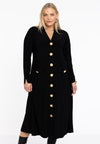 Dress Buttons Lapel DOLCE - black