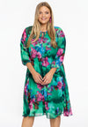 Dress swing ribbon PIXEL - green - #1