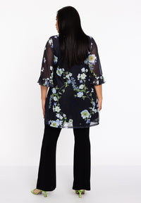 Tunic wide bottom BLUETT - black - #3