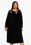 Dress cut-out DOLCE - black