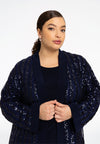 Cardigan ONDA - blue - #1