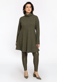 Tunic wide bottom RIB - light green - #2