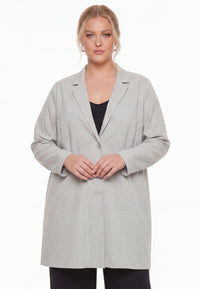 Blazer relaxed PINSTRIPE - grey - #2