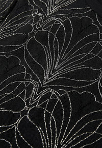 Tunic A-line SILVER LUX - black - #3