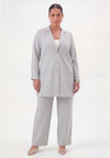 Trousers straight PINSTRIPE - #1