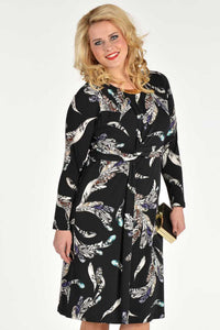 Dress gold buckle PLUME - black - #2