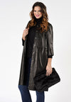Dress/Blouse leather - black - #2