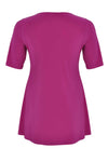 Shirt flare strass neck DOLCE - pink - #3