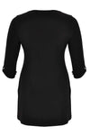 Shirt turn-up sleeves DOLCE - black - #3
