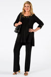 Shirt turn-up sleeves DOLCE - black