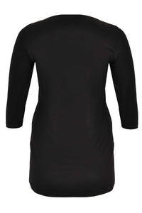 Shirt straight paillet DOLCE - black - #3