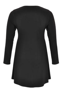 Shirt wide bot necklace DOLCE - black - #3