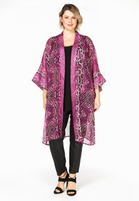 Kimono PINK SNAKE - pink - #1