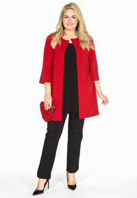 Jacket wrap INTERLOCK - red - #1
