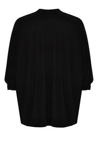 Blouse scarf lace cuff DOLCE - black - #3