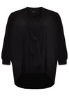 Blouse scarf lace cuff DOLCE - black - #4