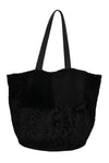 Bag mixed fur - black - #2
