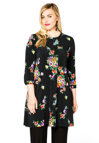 Jacket A-line ROSA - black - #2